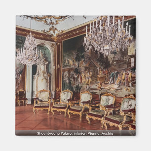 Shounbroune Palast, Innenraum, Wien, Österreich Magnet