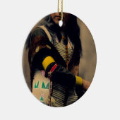 Shout bei Oglala Sioux 1899 Keramik Ornament (Rechts)