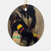 Shout bei Oglala Sioux 1899 Keramik Ornament (Links)