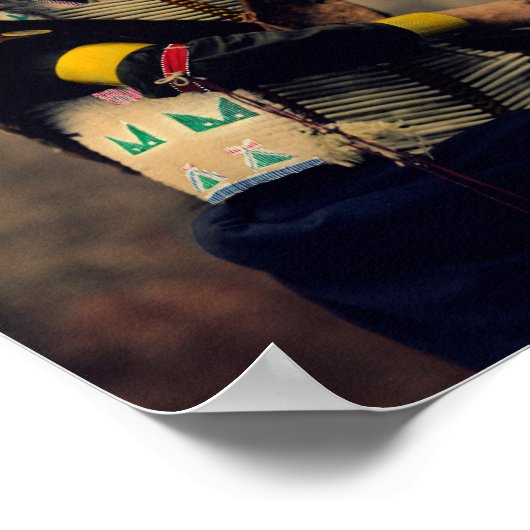 Shout bei Oglala Sioux 1899 Poster (Ecke)