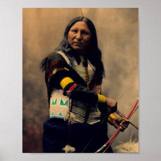 Shout bei Oglala Sioux 1899 Poster