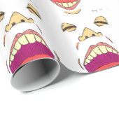"Shout Color"-Schleifpapier Geschenkpapier (Rolleneckpunkt)