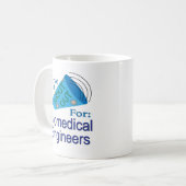 Shout for Biomedical Engineers Kaffeetasse (Vorderseite Links)