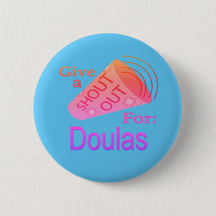 Shout for Doulas Button