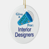 Shout for Interior Designer Keramik Ornament (Rechts)