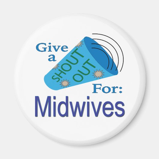 Shout for Midwids Magnet (Vorne)