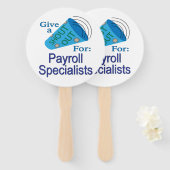 Shout for Payroll Specials Fächer (Vorne und Hinten)