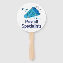 Shout for Payroll Specials Fächer