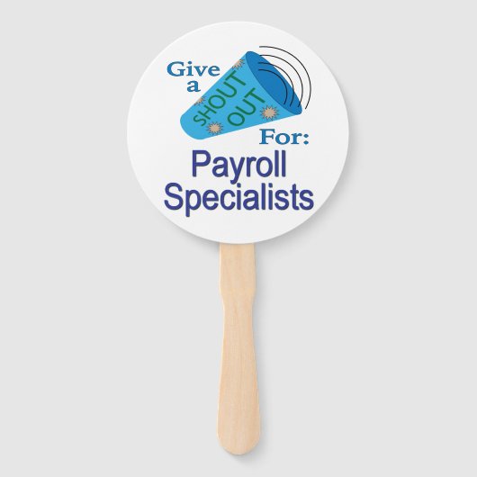 Shout for Payroll Specials Fächer (Vorderseite)