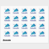 Shout for Postmasters Square Sticker (Blatt)