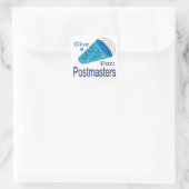 Shout for Postmasters Square Sticker (Tasche)