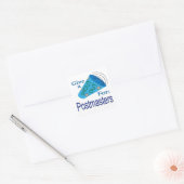 Shout for Postmasters Square Sticker (Umschlag)