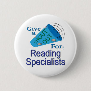 Shout for Reading Specialists Button