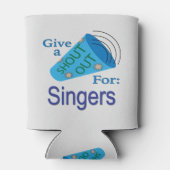 Shout for Singers Dosenkühler (Rückseite)