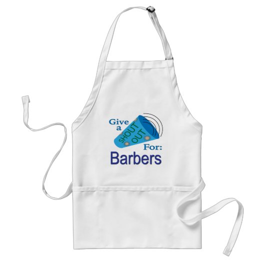 Shout für Barbers Schürze (Vorne)