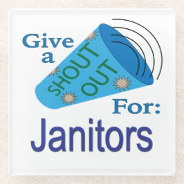 Shout für Janitors Glasuntersetzer