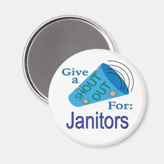 Shout für Janitors Magnet (Vorderseite/Rückseite)