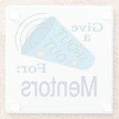 Shout für Mentors Glasuntersetzer (Rückseite)