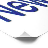 Shout für Nachrichtenankündigungen Poster (Ecke)