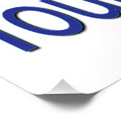 Shout für Reiseführer Poster (Ecke)