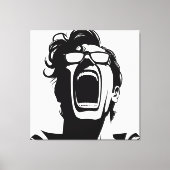 Shout Leinwanddruck (Vorderseite)