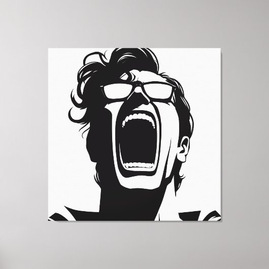Shout Leinwanddruck (Vorderseite)