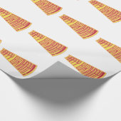 Shout Mega Phone Happy Geburtstag Wrapping Paper Geschenkpapier (Ecke)