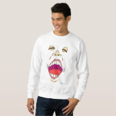 "Shout" Mens Sweatshirt (Vorne ganz)