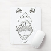 "Shout" Mousepad (Mit Mouse)