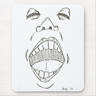 "Shout" Mousepad