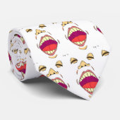 "Shout" Necktie Krawatte (Gerollt)