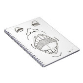 "Shout"-Notebook Notizblock (Rechte Seite)