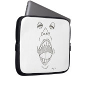 "Shout" Notebook-Sieb Laptopschutzhülle (Vorne Rechts)