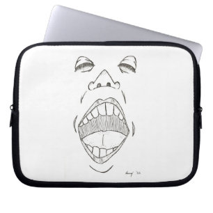 "Shout" Notebook-Sieb Laptopschutzhülle