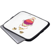 "Shout" Notebook-Sieb Laptopschutzhülle (Vorne Knopf)