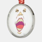 "Shout"-Ornament Silbernes Ornament (Links)