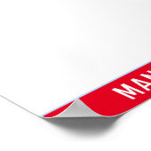 Shout out board employee daily kudos post-its poster (Ecke)