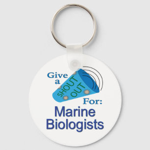 Shout Out for Marine Biologists Schlüsselanhänger