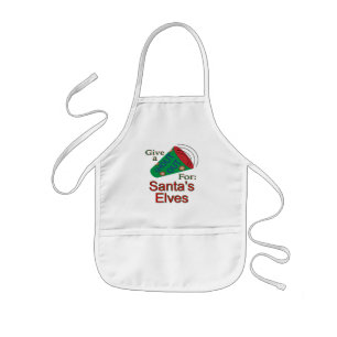 Shout Out for Santa's Elves Kinderschürze