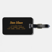 Shout Rabbit Funny Sarcastic Comic Design Gepäckanhänger (Rückseite horizontal)