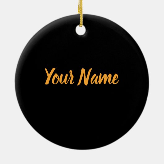 Shout Rabbit Funny Sarcastic Comic Design Keramik Ornament (Hinten)