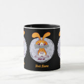 Shout Rabbit Funny Sarcastic Comic Design Tasse (Zentrum)