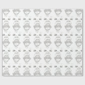 "Shout"-Schleifpapier Geschenkpapier (Flach)