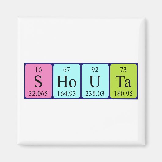 Shouta-Periodenmagnet Magnet (Vorne)