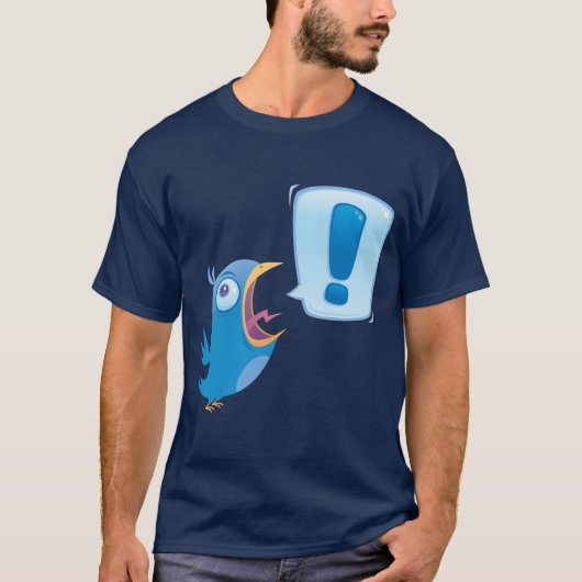Shouting Bluebird T-Shirt (Vorderseite)