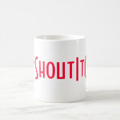 #ShoutItOut Kaffeetasse (Mittel)