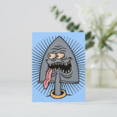 Shovel Ed Postkarte (Stehend Vorderseite)