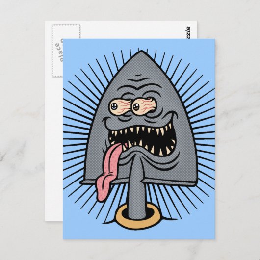 Shovel Ed Postkarte (Vorne/Hinten)