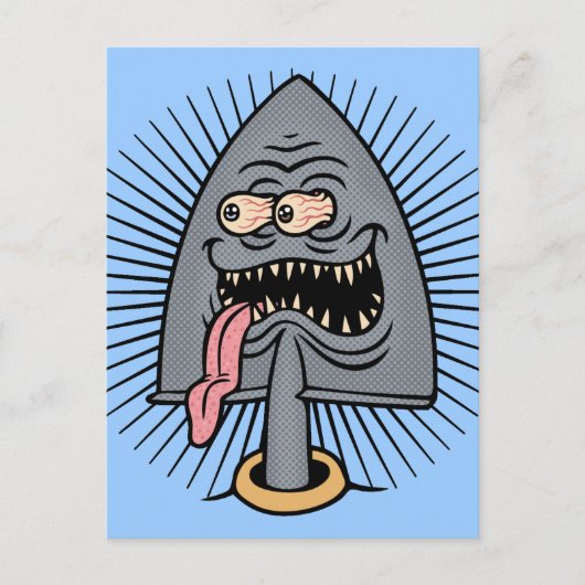 Shovel Ed Postkarte (Vorderseite)