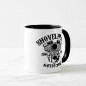 Shovelhead 1966 - 1984 Biker Tasse (VorderseiteRechts)